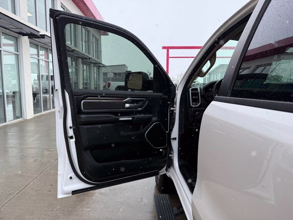 2020 Bright White Clearcoat Ram 1500 Laramie 4X4 Truck