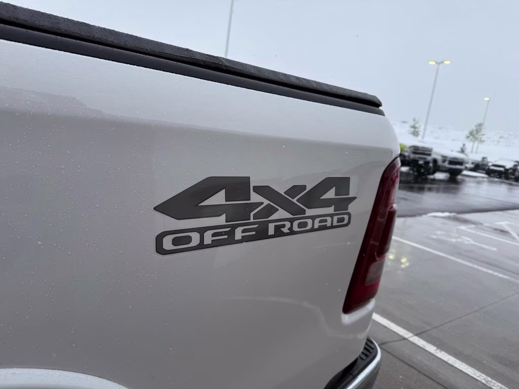 2020 Bright White Clearcoat Ram 1500 Laramie 4X4 Truck
