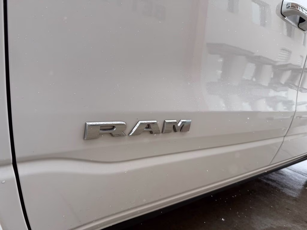 2020 Bright White Clearcoat Ram 1500 Laramie 4X4 Truck
