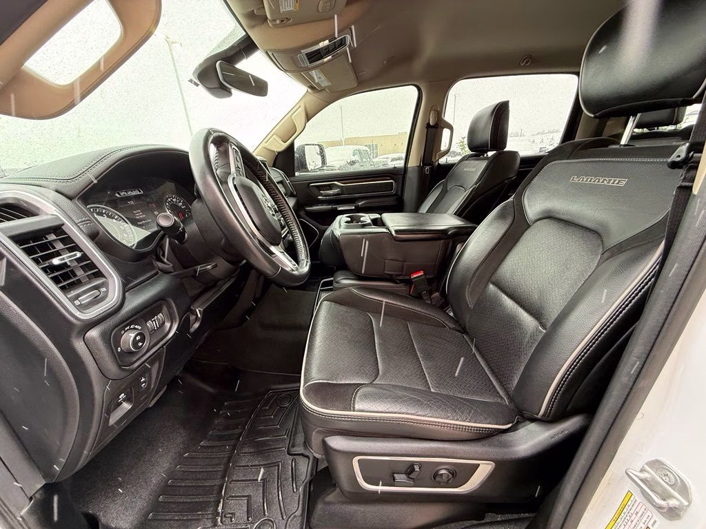 2020 Bright White Clearcoat Ram 1500 Laramie 4X4 Truck