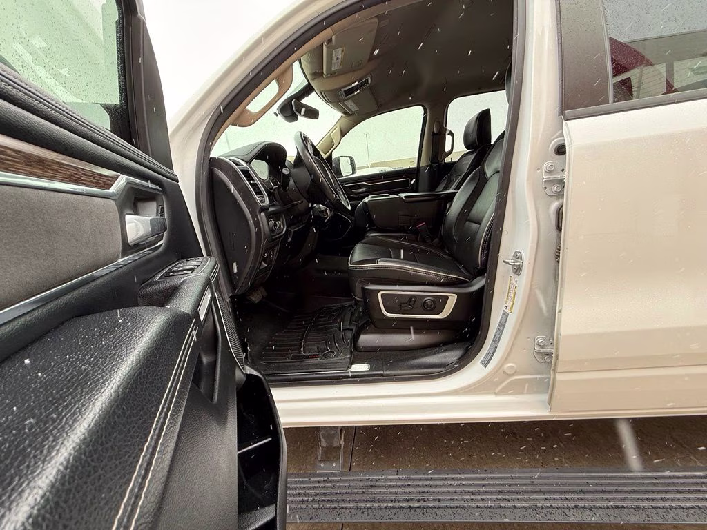 2020 Bright White Clearcoat Ram 1500 Laramie 4X4 Truck