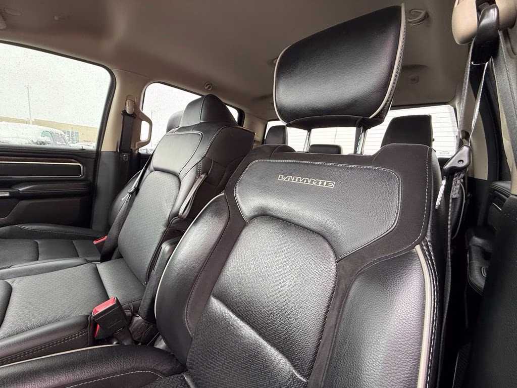 2020 Bright White Clearcoat Ram 1500 Laramie 4X4 Truck