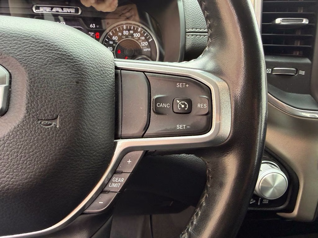 2020 Bright White Clearcoat Ram 1500 Laramie 4X4 Truck