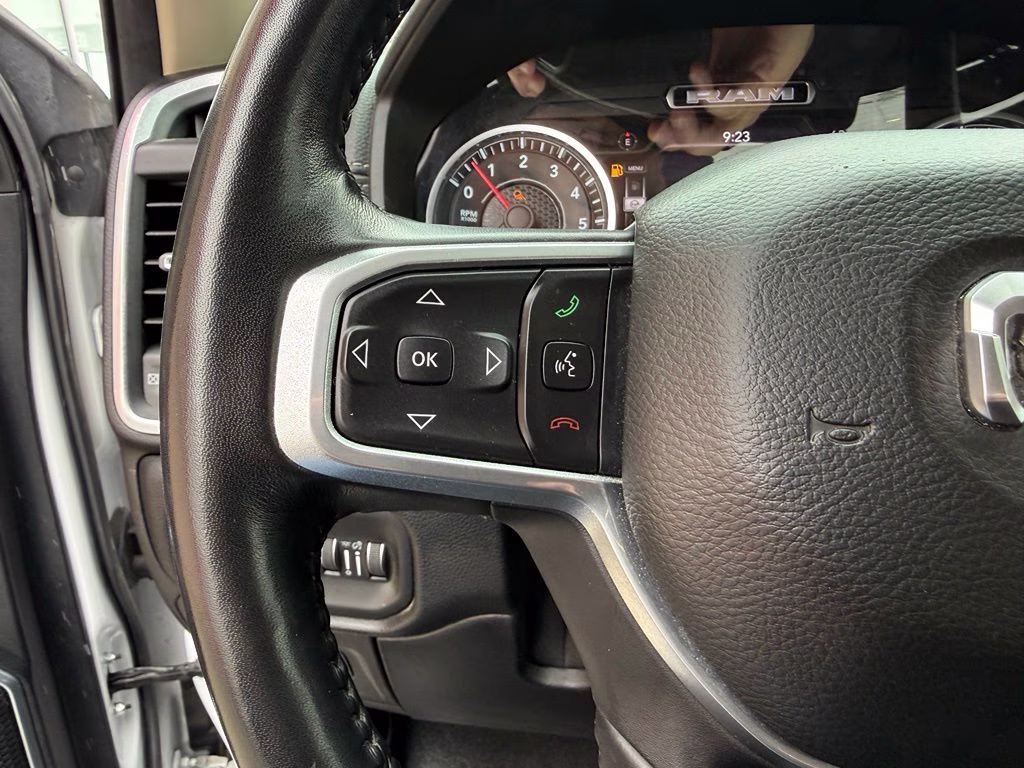 2020 Bright White Clearcoat Ram 1500 Laramie 4X4 Truck