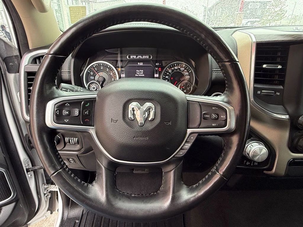 2020 Bright White Clearcoat Ram 1500 Laramie 4X4 Truck