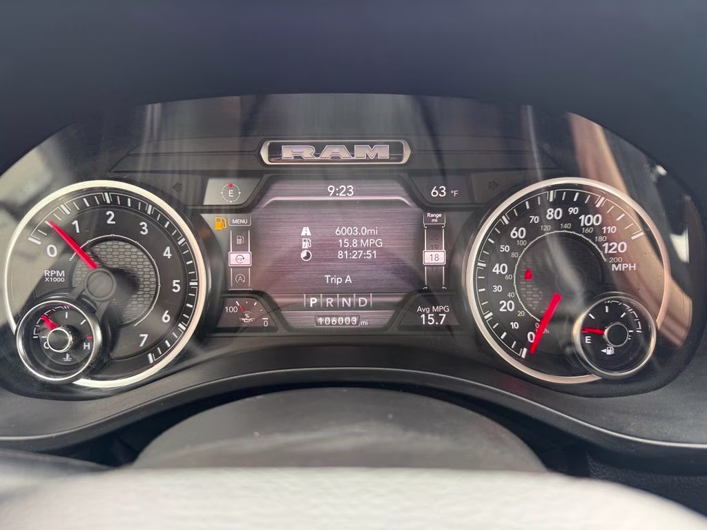 2020 Bright White Clearcoat Ram 1500 Laramie 4X4 Truck