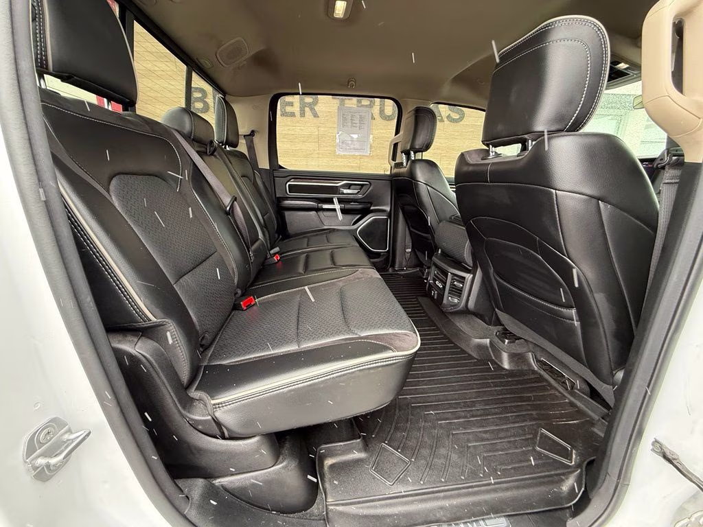 2020 Bright White Clearcoat Ram 1500 Laramie 4X4 Truck