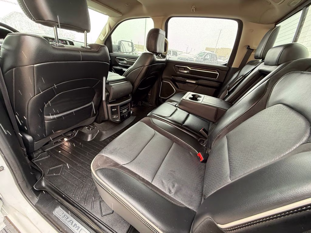 2020 Bright White Clearcoat Ram 1500 Laramie 4X4 Truck