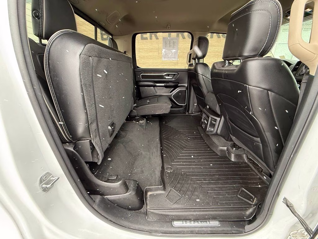 2020 Bright White Clearcoat Ram 1500 Laramie 4X4 Truck