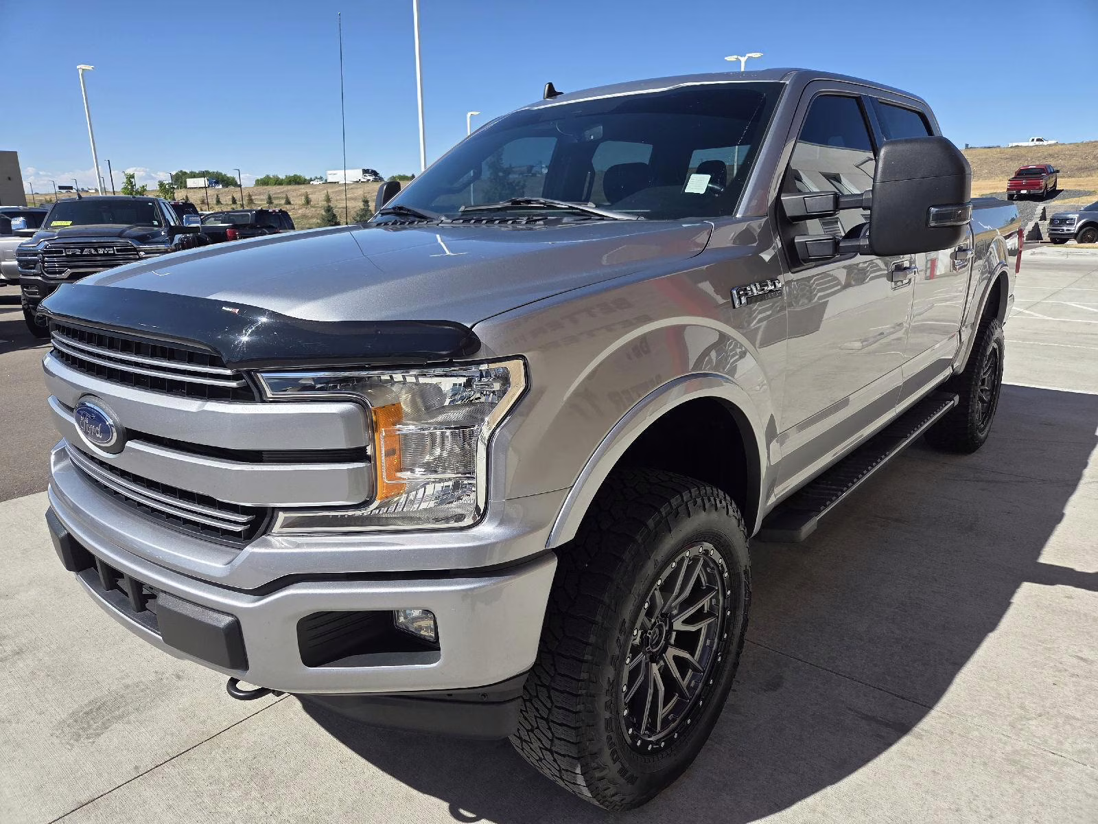 2020 Iconic Silver Ford F-150 LARIAT 4X4 Truck