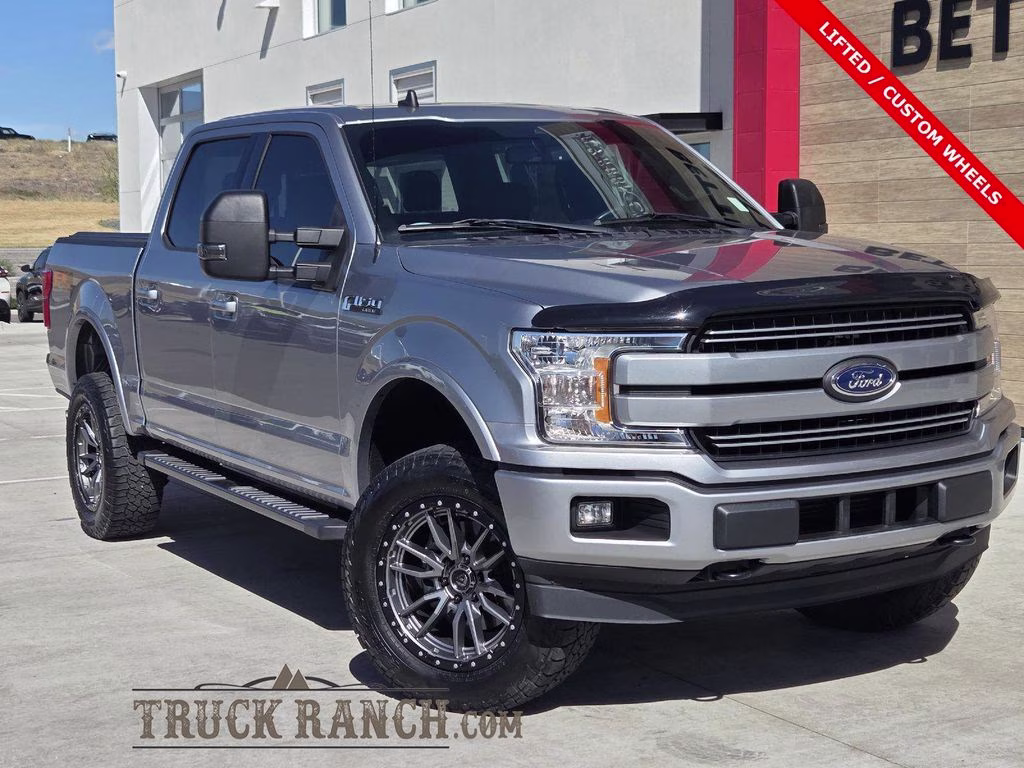 2020 Silver Metallic Ford F-150 Lariat 4X4 Truck