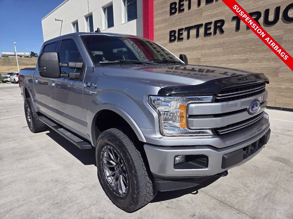 2020 Silver Metallic Ford F-150 Lariat 4X4 Truck