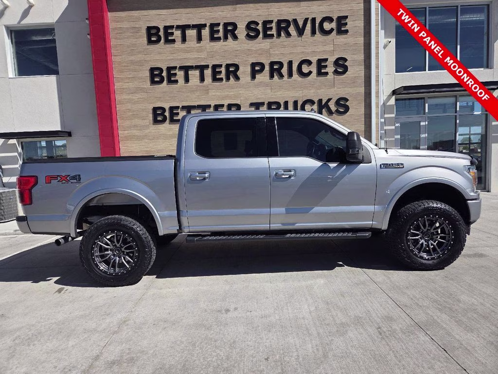 2020 Silver Metallic Ford F-150 Lariat 4X4 Truck