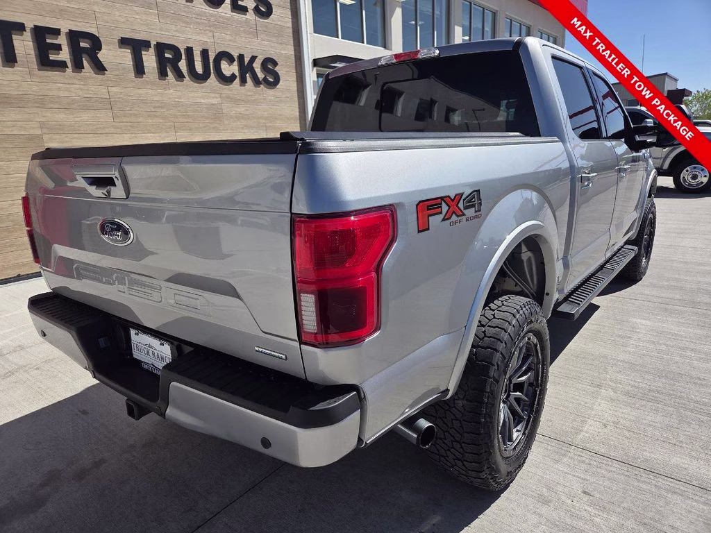2020 Silver Metallic Ford F-150 Lariat 4X4 Truck