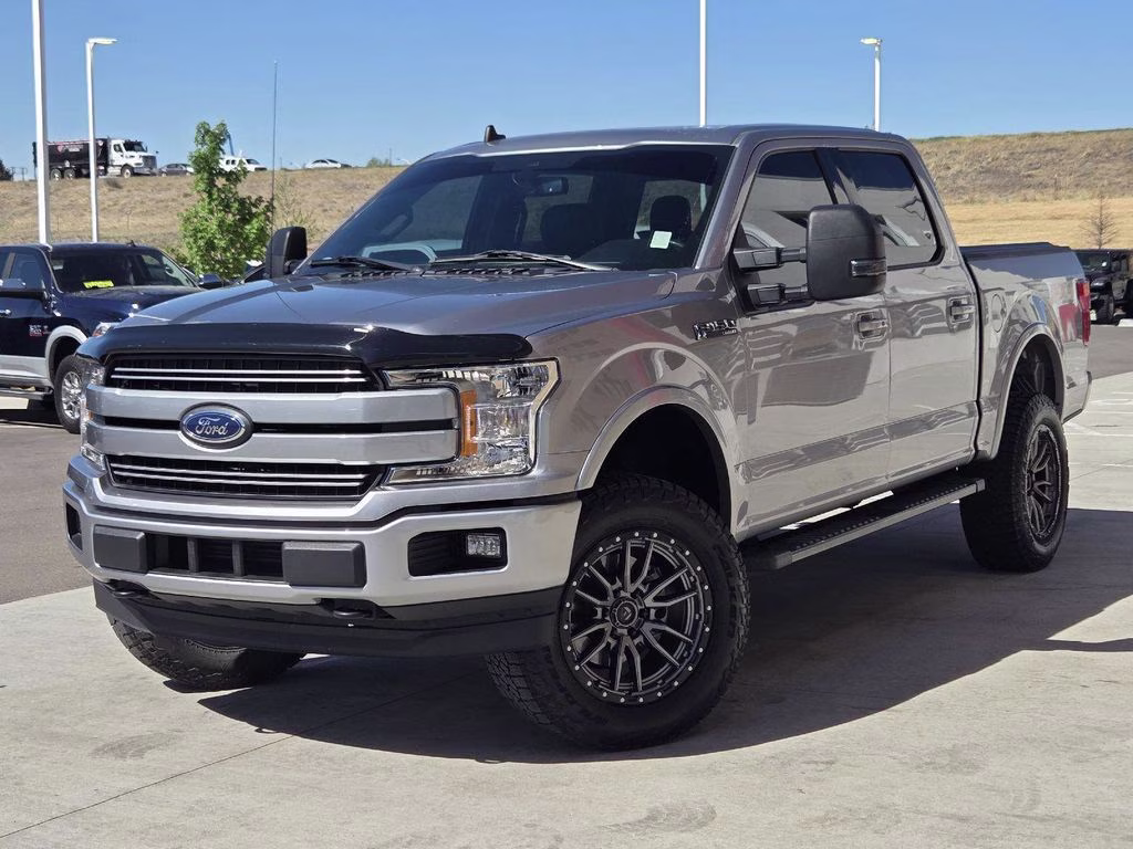2020 Silver Metallic Ford F-150 Lariat 4X4 Truck