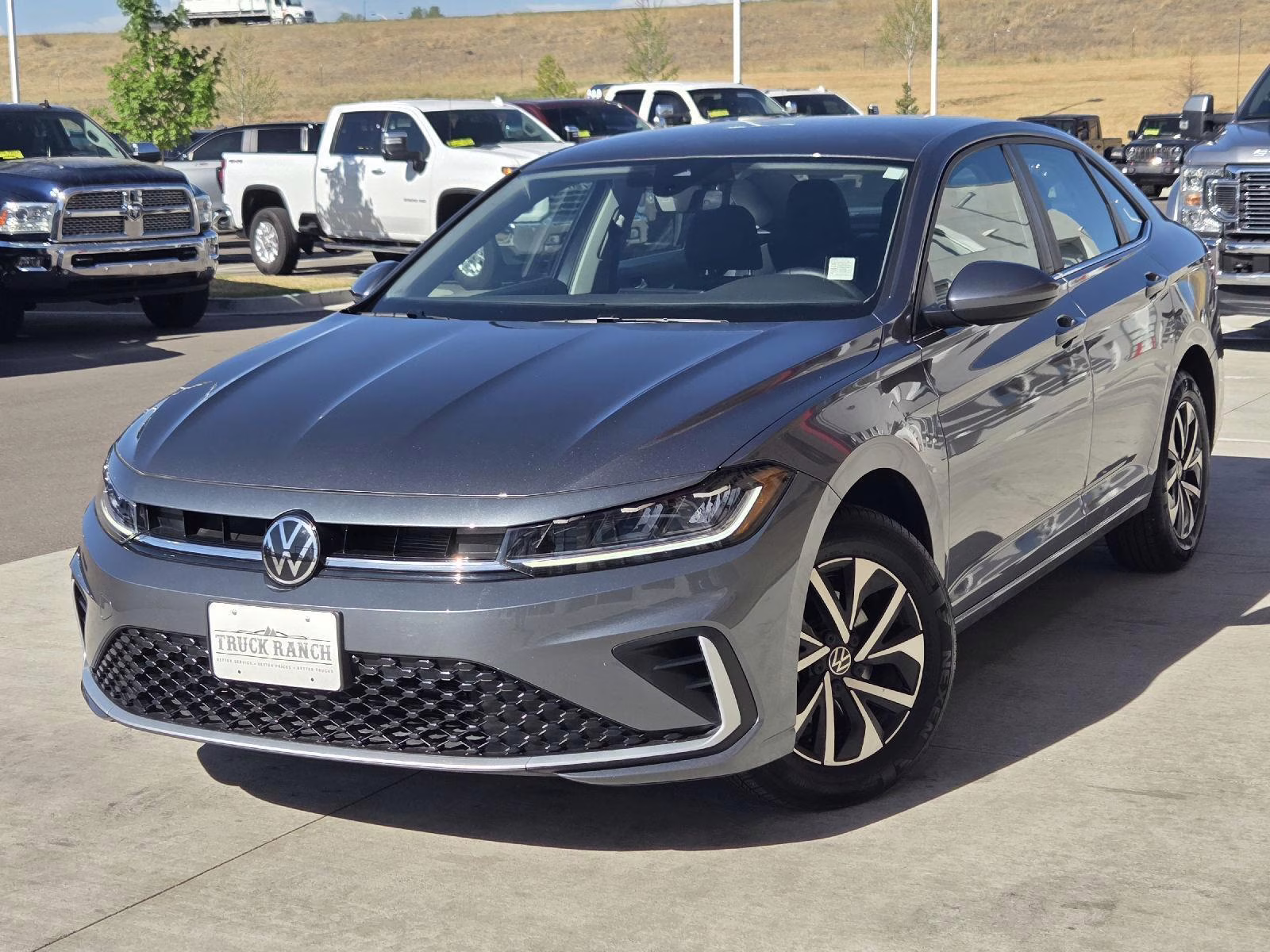 2025 Platinum Gray Metallic Volkswagen Jetta S FWD Sedan