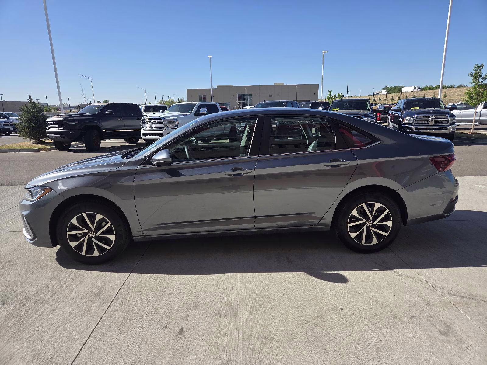 2025 Platinum Gray Metallic Volkswagen Jetta S FWD Sedan