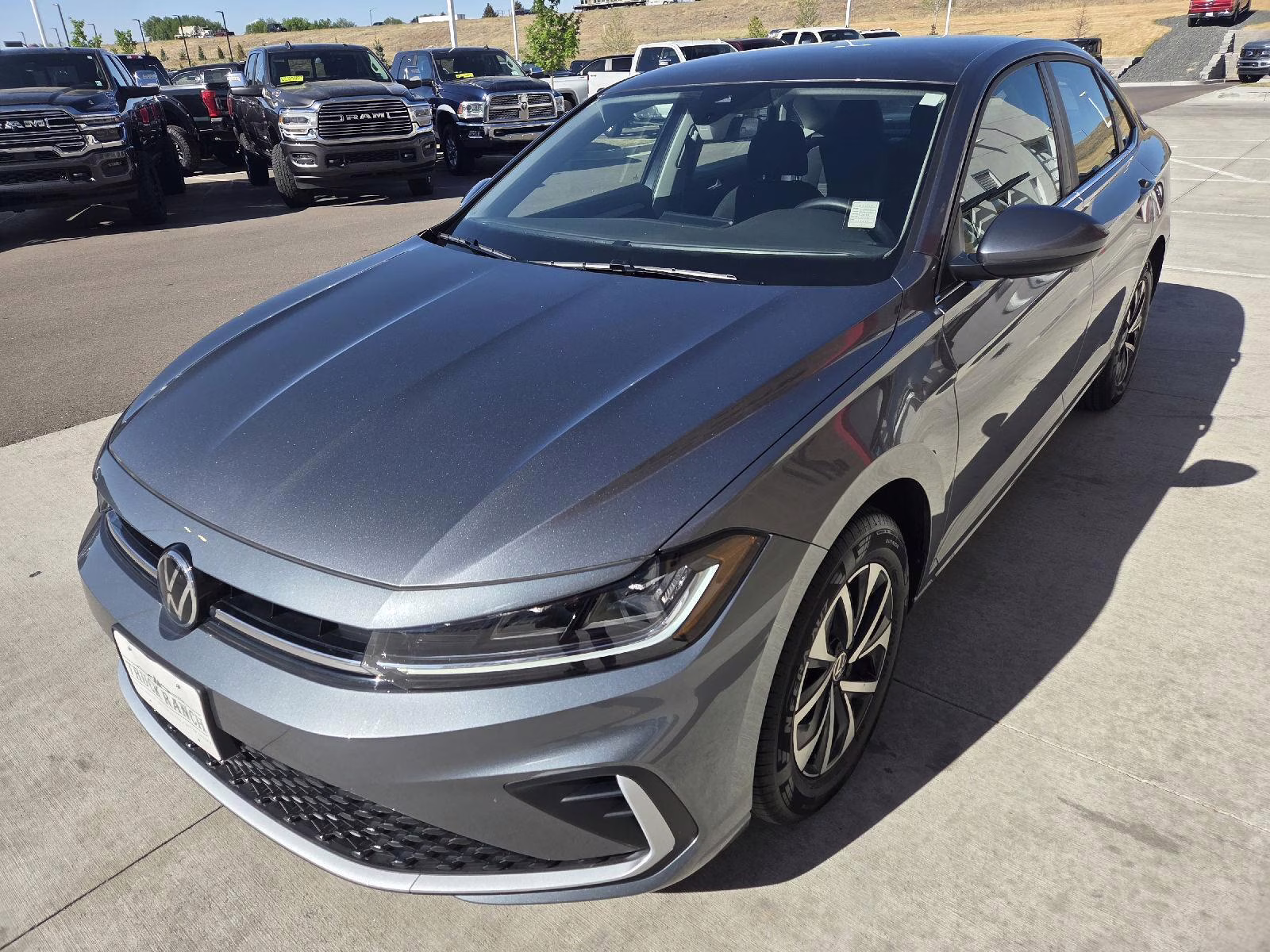 2025 Platinum Gray Metallic Volkswagen Jetta S FWD Sedan