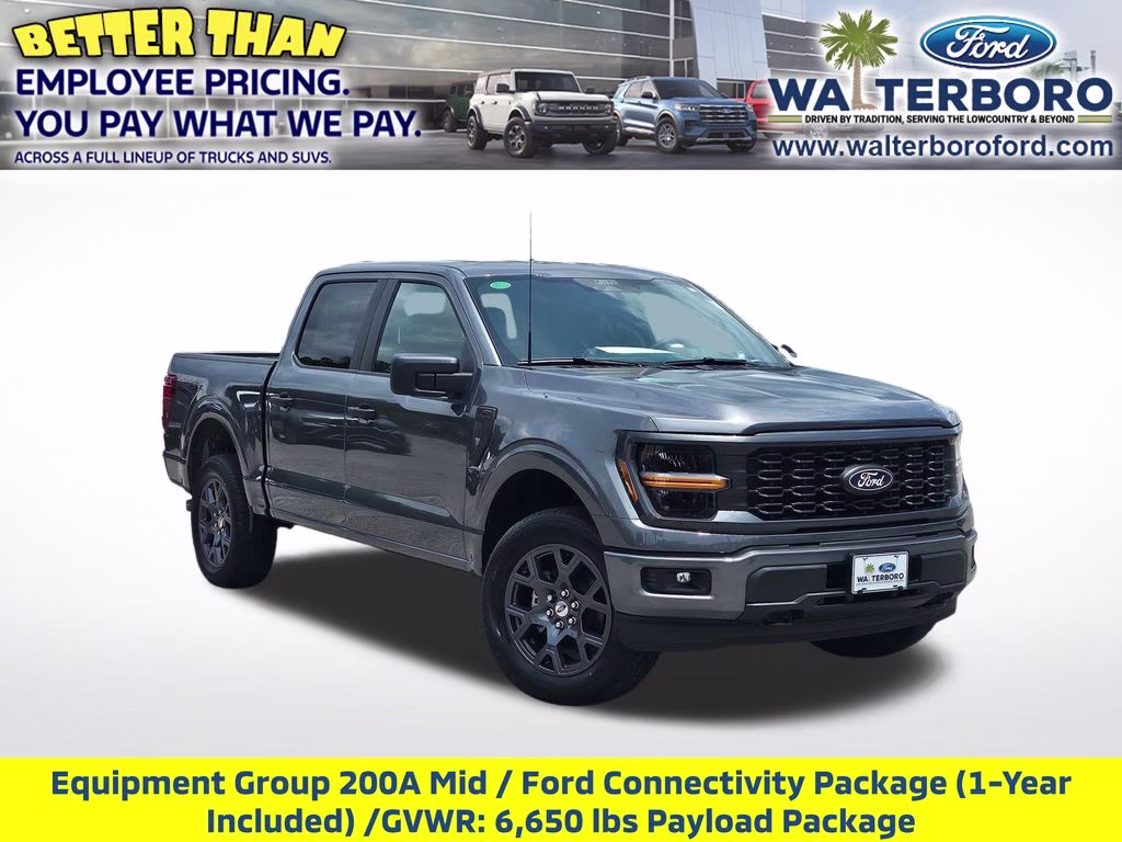 2026 Carbonized Gray Metallic Ford F-150 STX 4X4 Truck