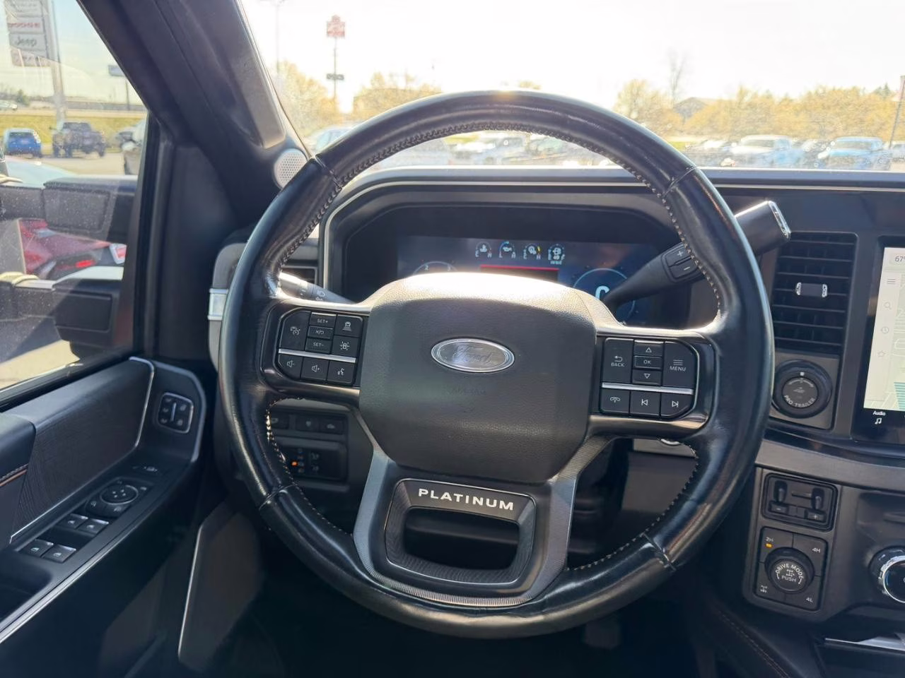 2024 Agate Black Metallic Ford Super Duty F-350 SRW Platinum 4X4 Truck