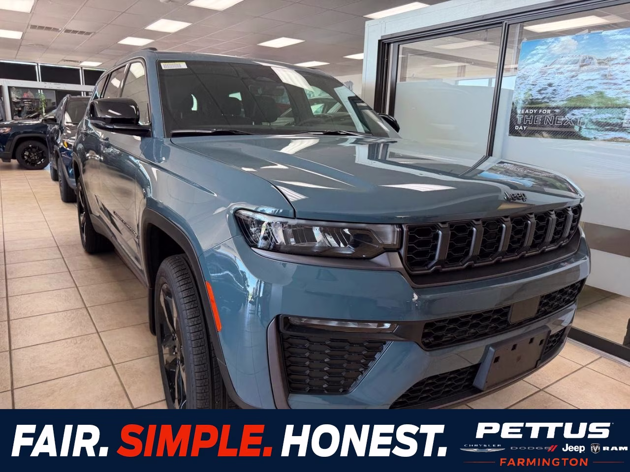2026 Steel Blue Jeep Grand Cherokee L Limited 4X4 SUV