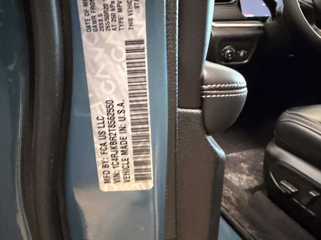 2026 Steel Blue Jeep Grand Cherokee L Limited 4X4 SUV