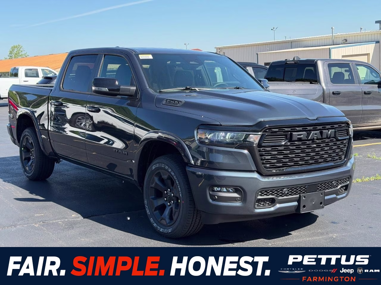 2026 Forged Blue Metallic Ram 1500 Big Horn/Lone Star 4X4 Truck