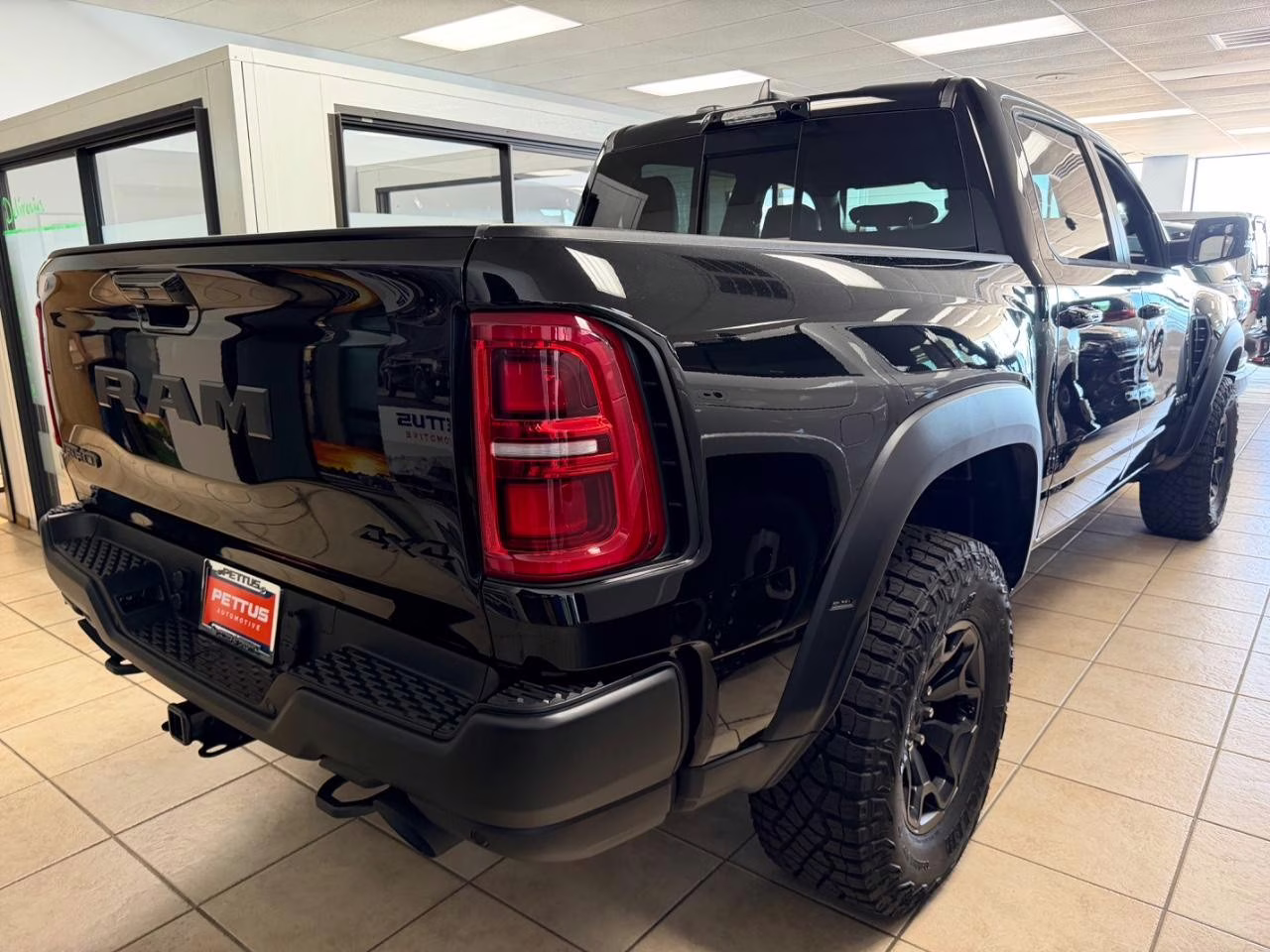2026 Diamond Black Crystal Pearlcoat Ram 1500 RHO 4X4 Truck