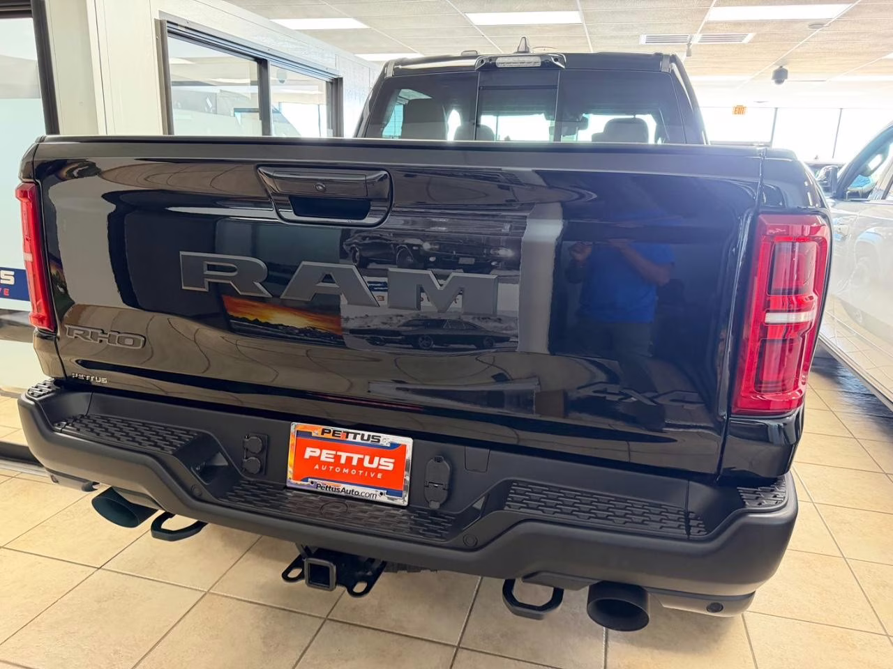 2026 Diamond Black Crystal Pearlcoat Ram 1500 RHO 4X4 Truck
