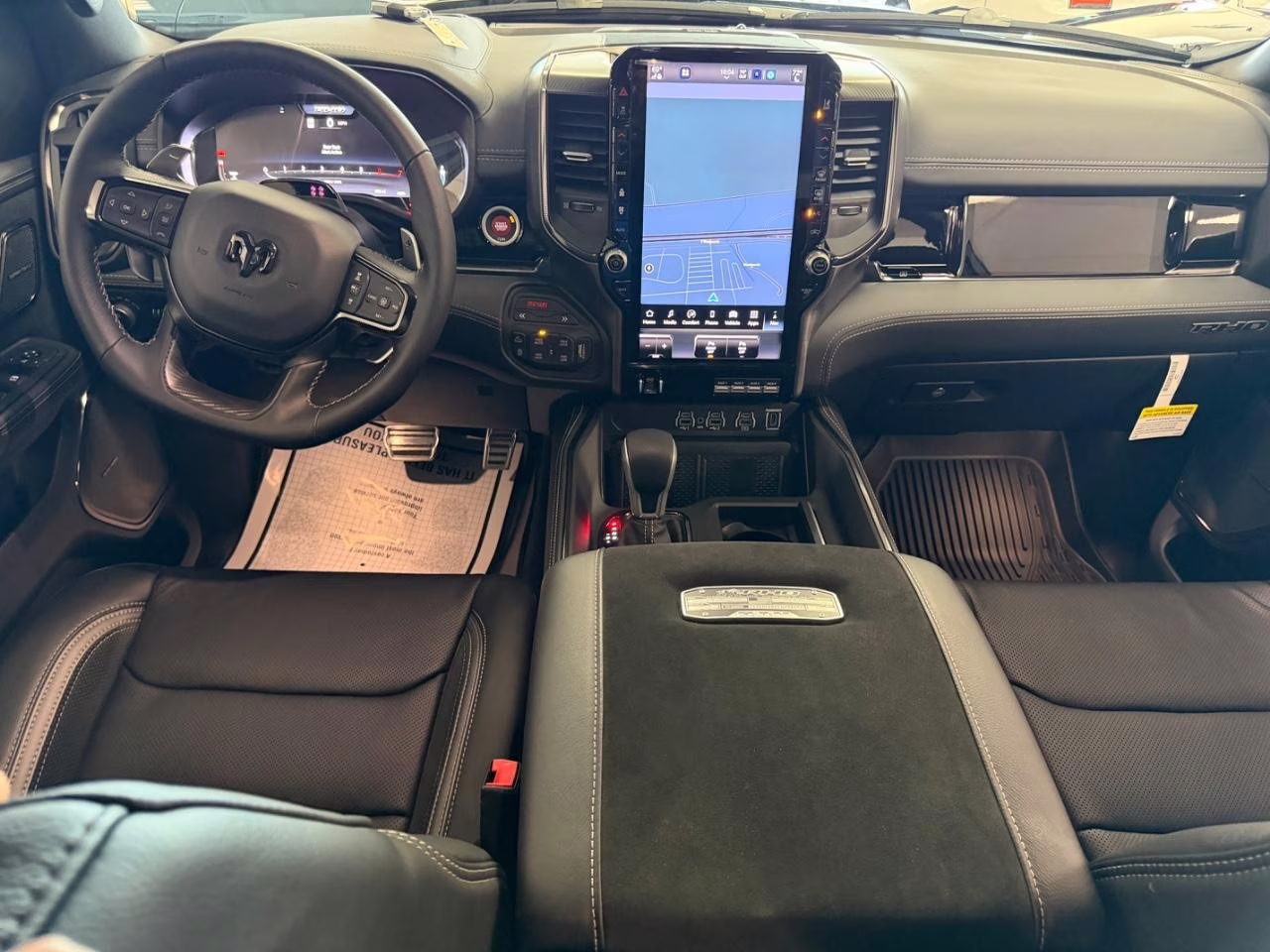 2026 Diamond Black Crystal Pearlcoat Ram 1500 RHO 4X4 Truck