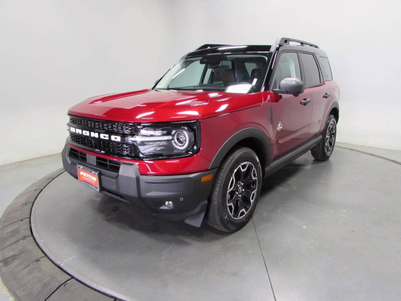 2026 Ruby Red Metallic Tinted Clearcoat Ford Bronco Sport Outer Banks 4X4 SUV