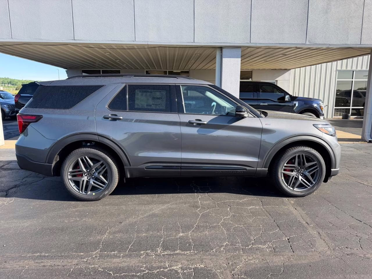 2026 Carbonized Gray Metallic Ford Explorer ST-Line 4X4 SUV