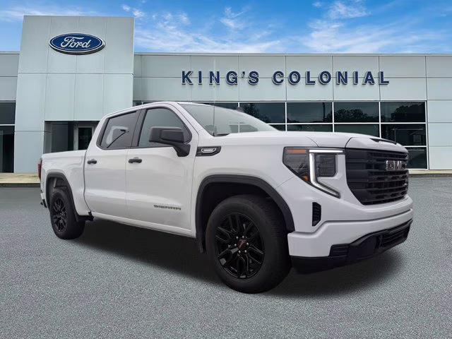 2025 Summit White GMC Sierra 1500 Crew Cab Pro Graphite Edition w/7 Touch  RWD Truck