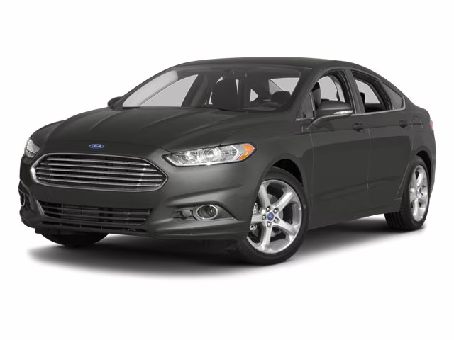 2013 Ingot Silver Ford Fusion SE Lux Pkg w/Leather, Moonroof, SYNC Hands Free, & FWD Sedan