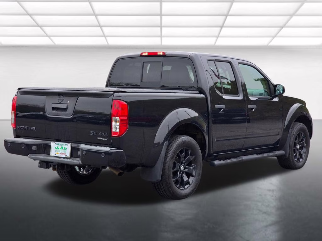 2020 Magnetic Black Pearl Nissan Frontier SV 4X4 Truck