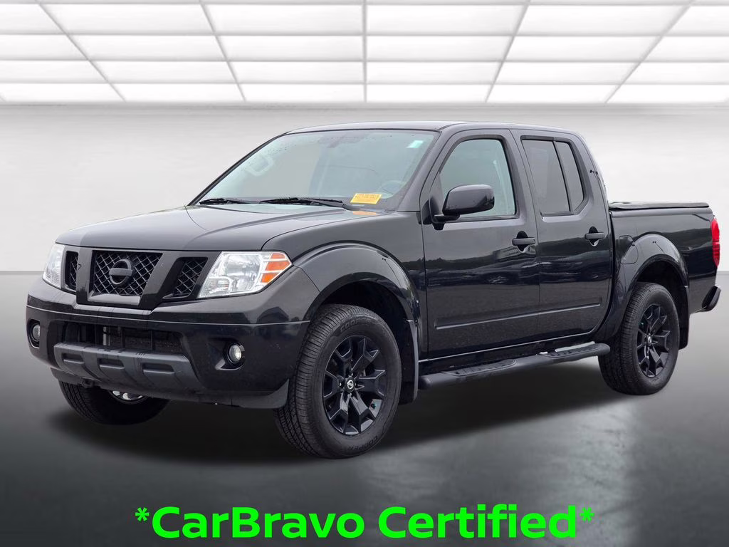 2020 Magnetic Black Pearl Nissan Frontier SV 4X4 Truck