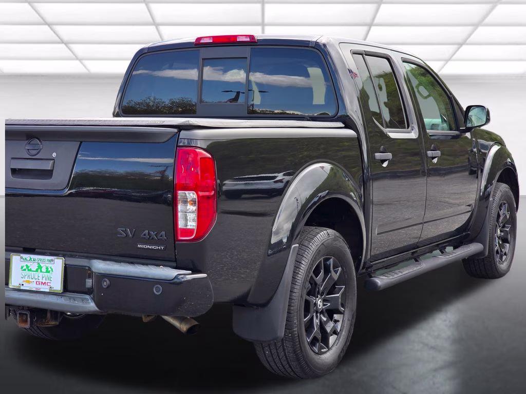 2020 Magnetic Black Pearl Nissan Frontier SV 4X4 Truck
