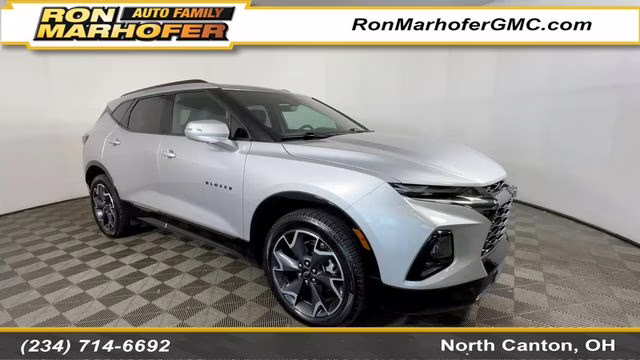 2022 Silver Ice Metallic Chevrolet Blazer RS AWD SUV