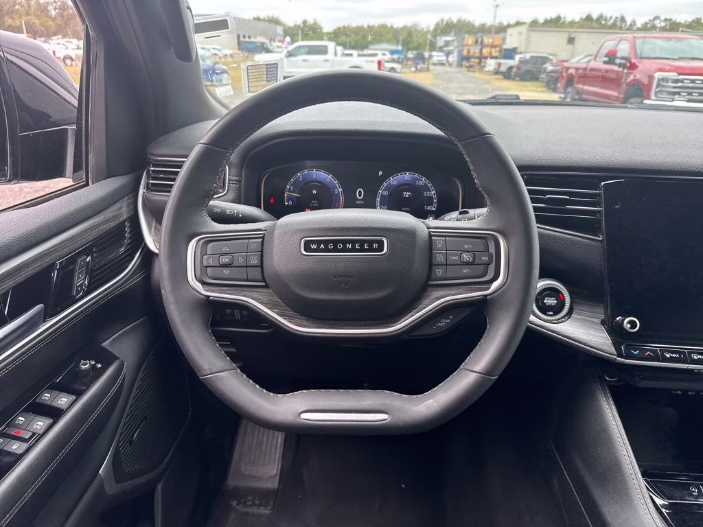 2024 Bright White Clearcoat Jeep Wagoneer L Series II RWD SUV