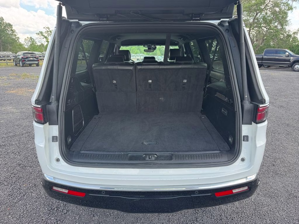 2024 Bright White Clearcoat Jeep Wagoneer L Series II RWD SUV
