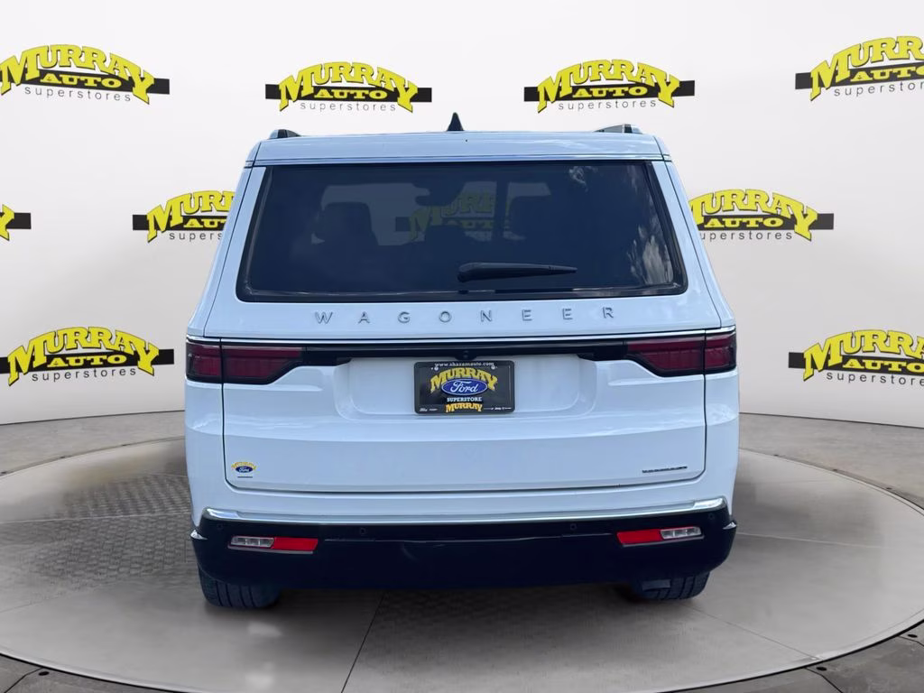 2024 Bright White Clearcoat Jeep Wagoneer L Series II RWD SUV
