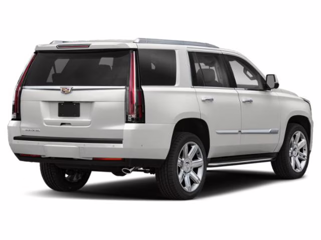2019 Crystal White Tricoat Cadillac Escalade Luxury 4X4 SUV