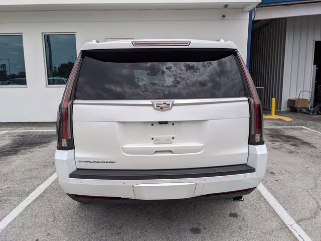 2019 Crystal White Tricoat Cadillac Escalade Luxury 4X4 SUV