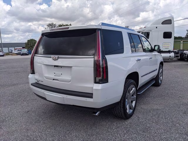 2019 Crystal White Tricoat Cadillac Escalade Luxury 4X4 SUV