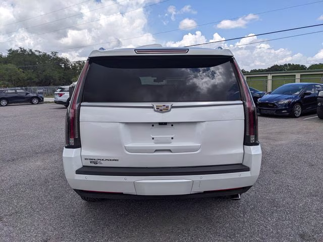 2019 Crystal White Tricoat Cadillac Escalade Luxury 4X4 SUV