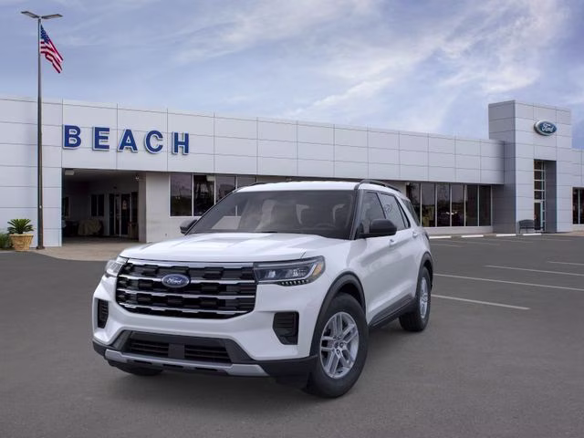 2026 White Metallic Ford Explorer Active RWD SUV