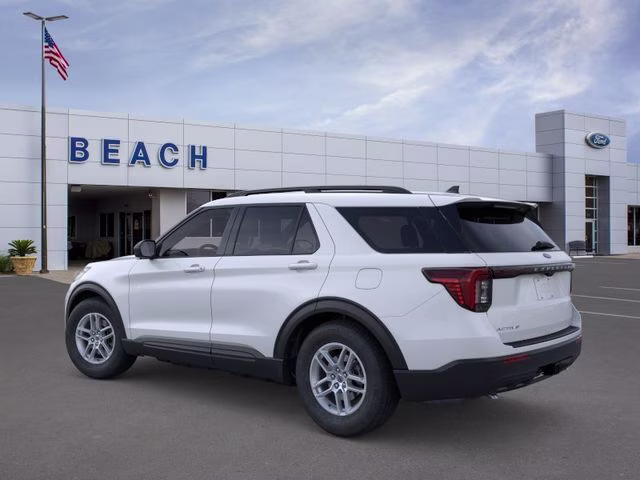 2026 White Metallic Ford Explorer Active RWD SUV