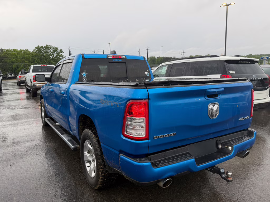 2021 Hydro Blue Pearlcoat Ram 1500 Big Horn 4X4 Truck