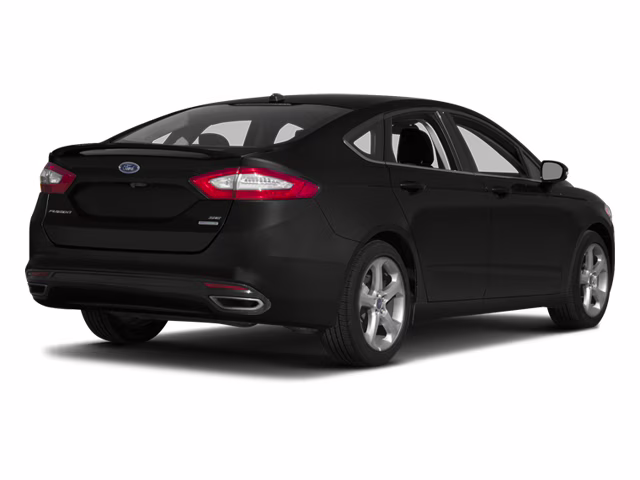 2014 Black Ford Fusion SE FWD Sedan