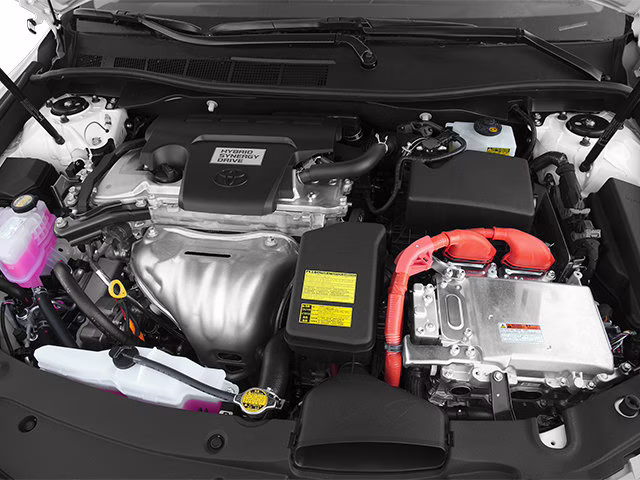 2014 Creme Brulee Toyota Camry Hybrid FWD Sedan